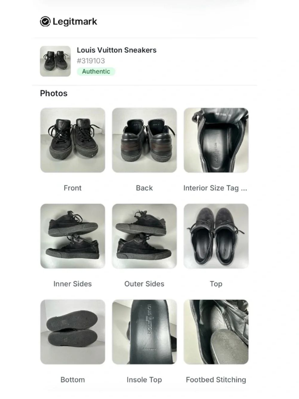 LOUIS VUITTON - BLACK SUEDE LEATHER  “RUGGED” LOW TOP SNEAKERS